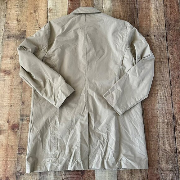 Harry Brown London Showerproof Khaki Trench Coat XL - Picture 7 of 8
